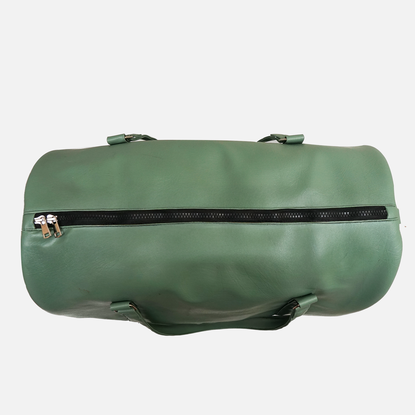 Teal duffle bag