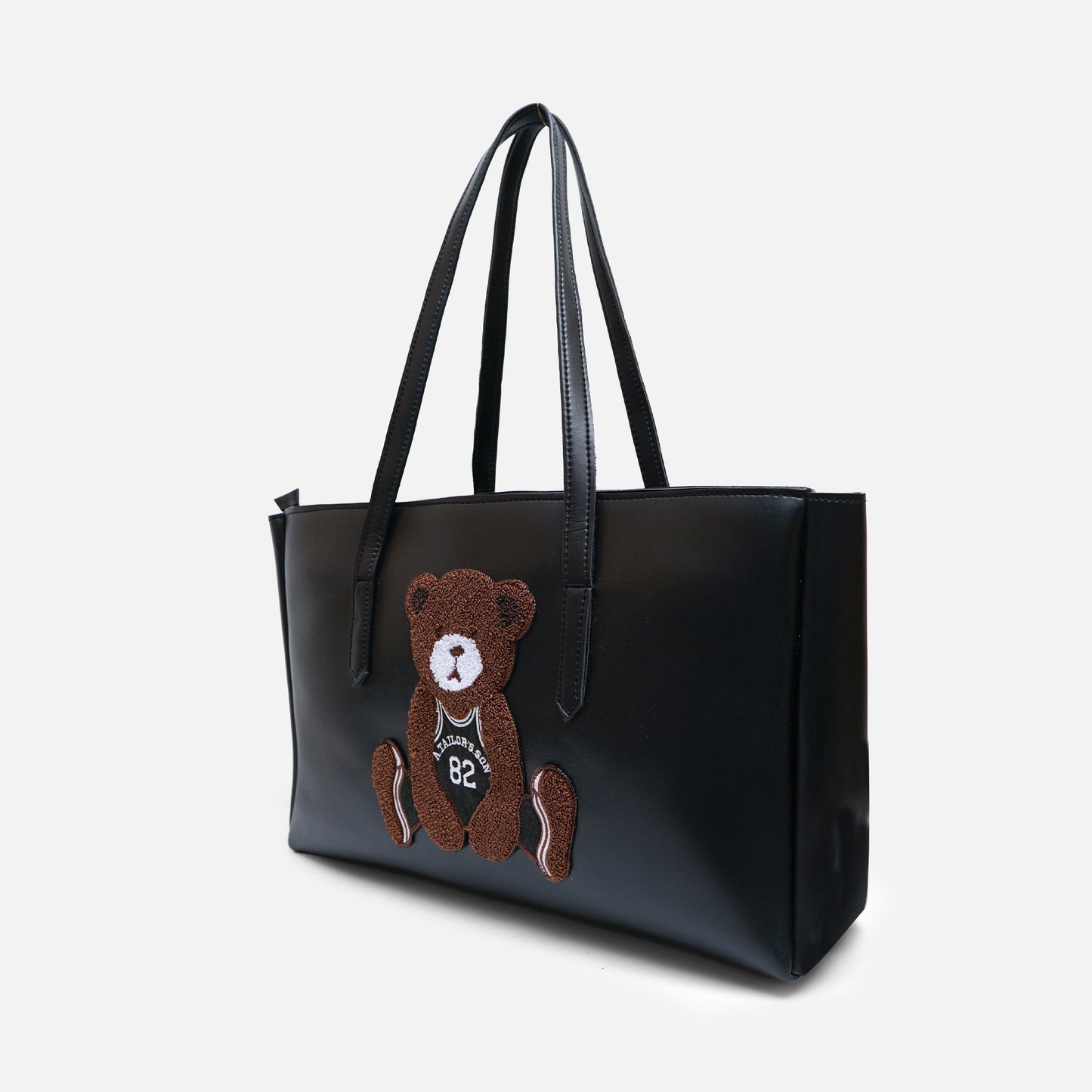 Black Teddy Tote bag