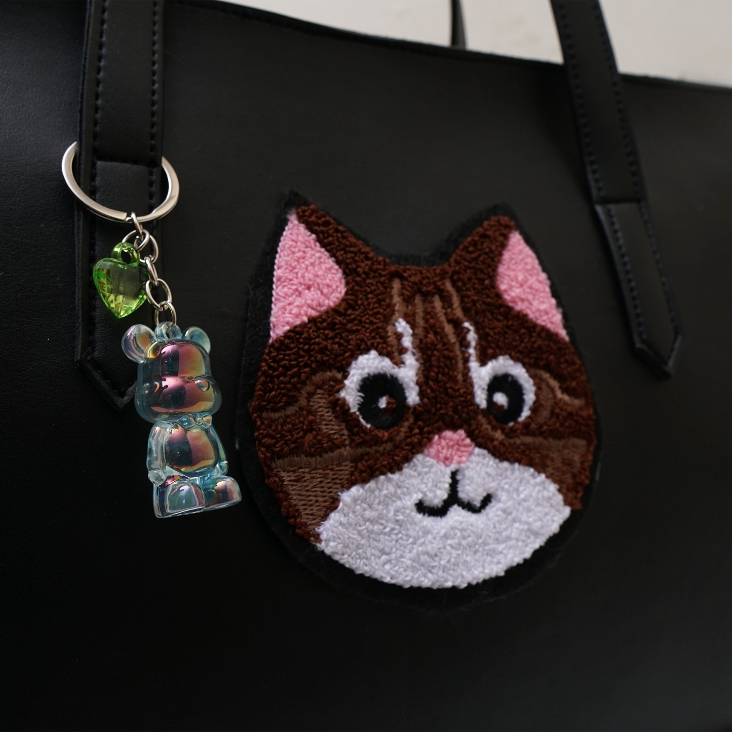 Choco Meow Black Tote