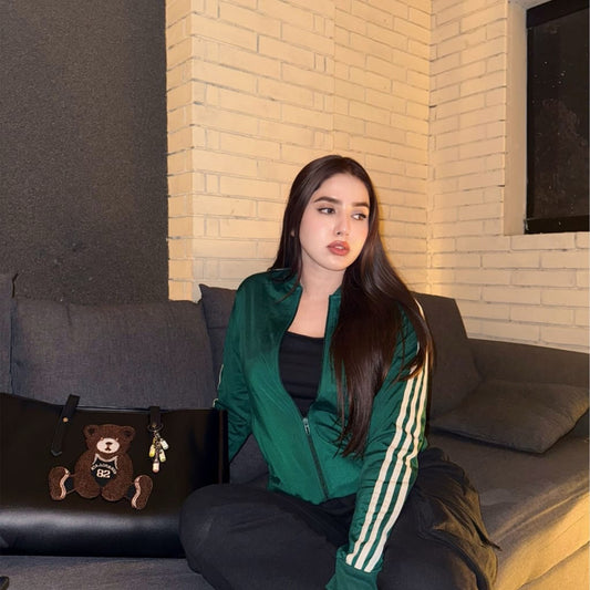 Black Teddy Tote bag