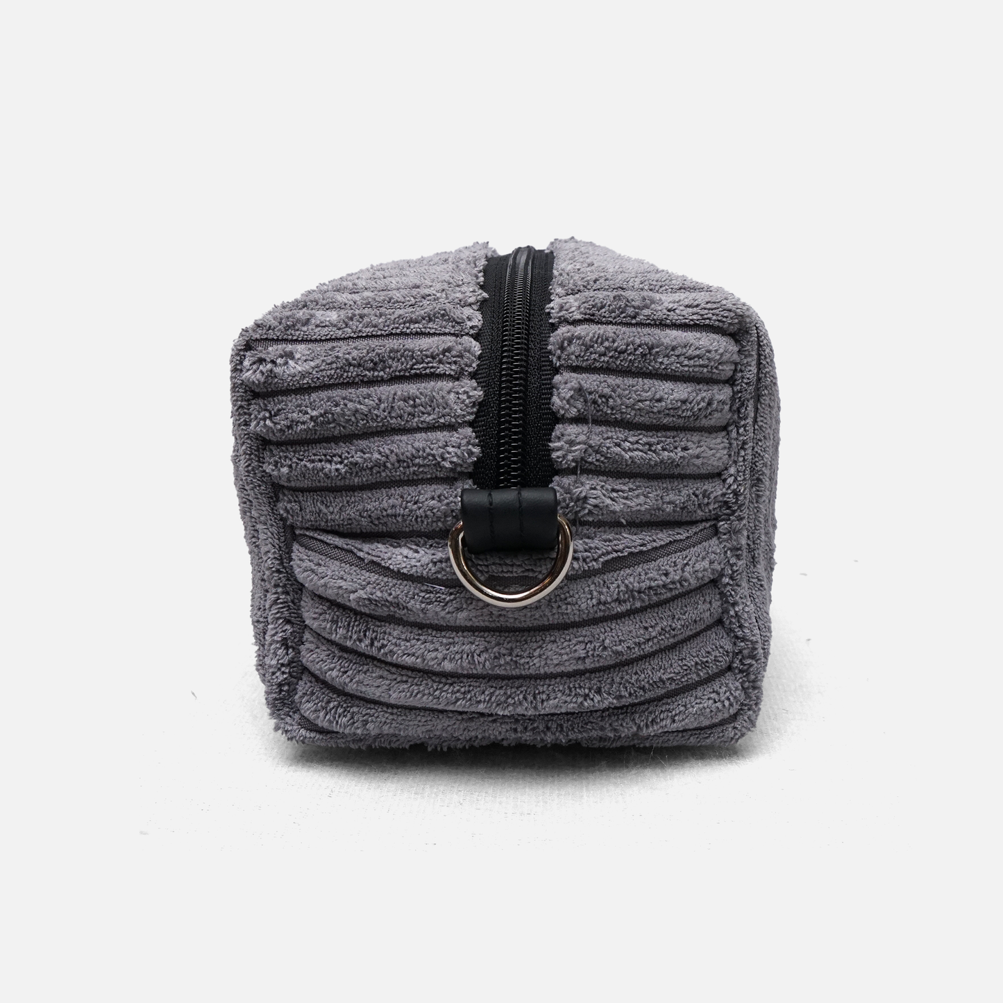 grey grooming essentials organizer bag