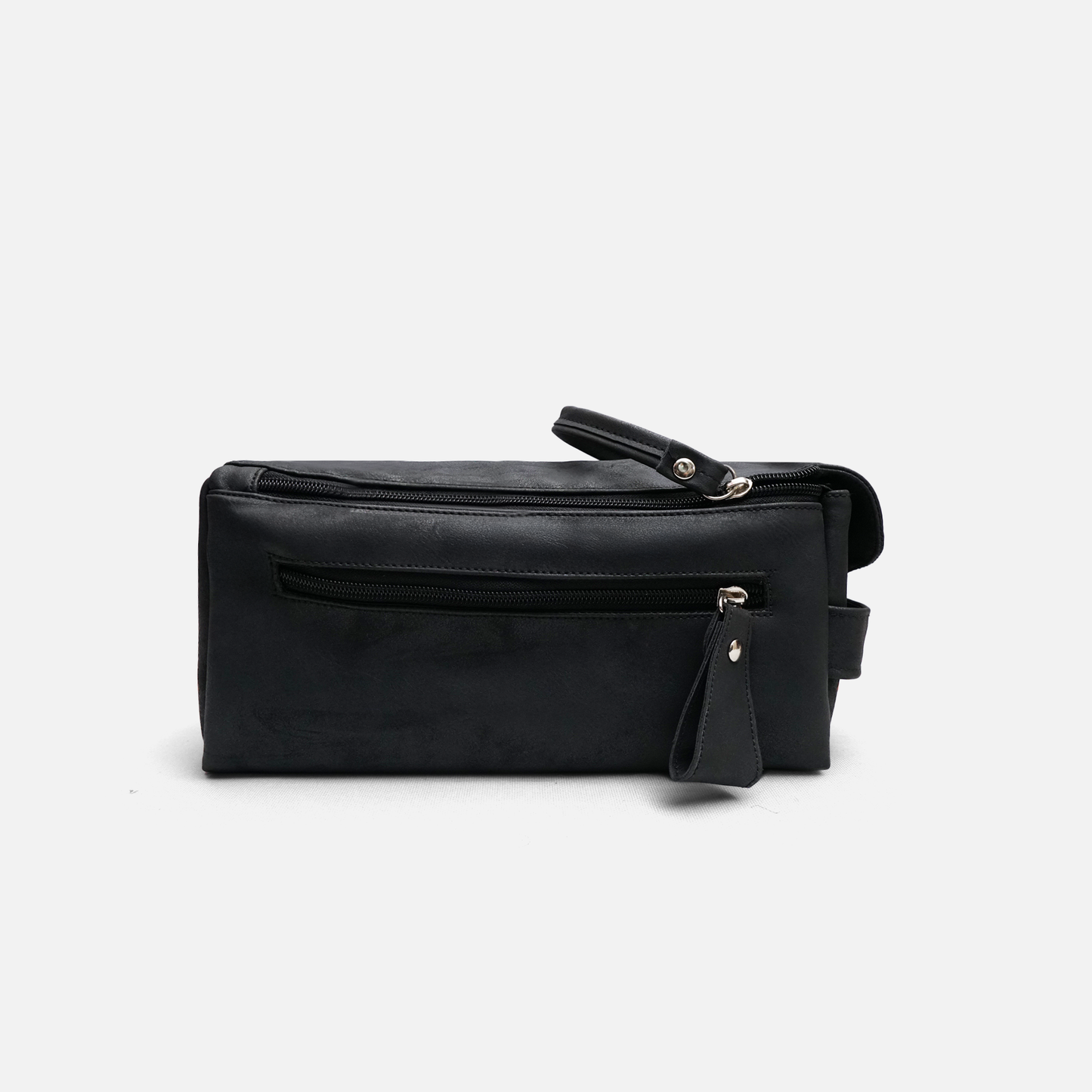 toiletry bag handle detail strong grip travel grooming bag