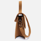 Camel suede Minimalist Shoulder & Crossbody Bag