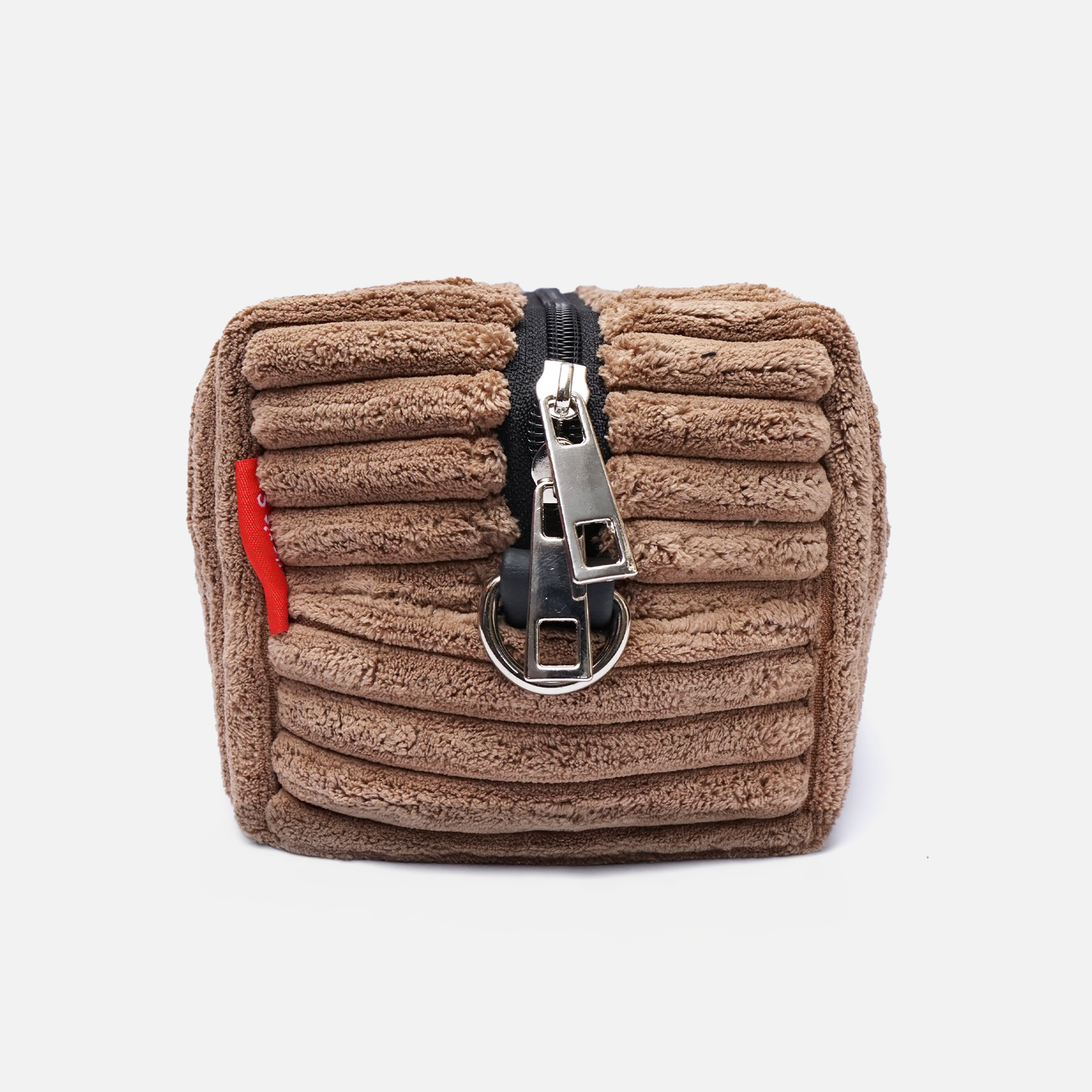 Cozy ribbed toiletry bag