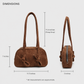 SIENNA Knot Suede Bag