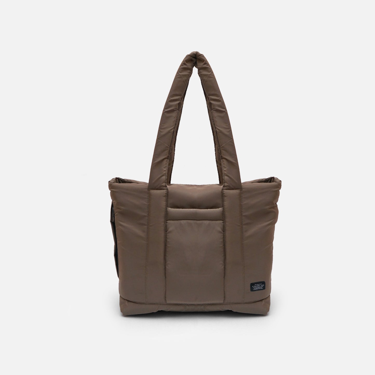 Walnut Puffy tote bag