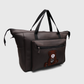 Faux leather baby bag