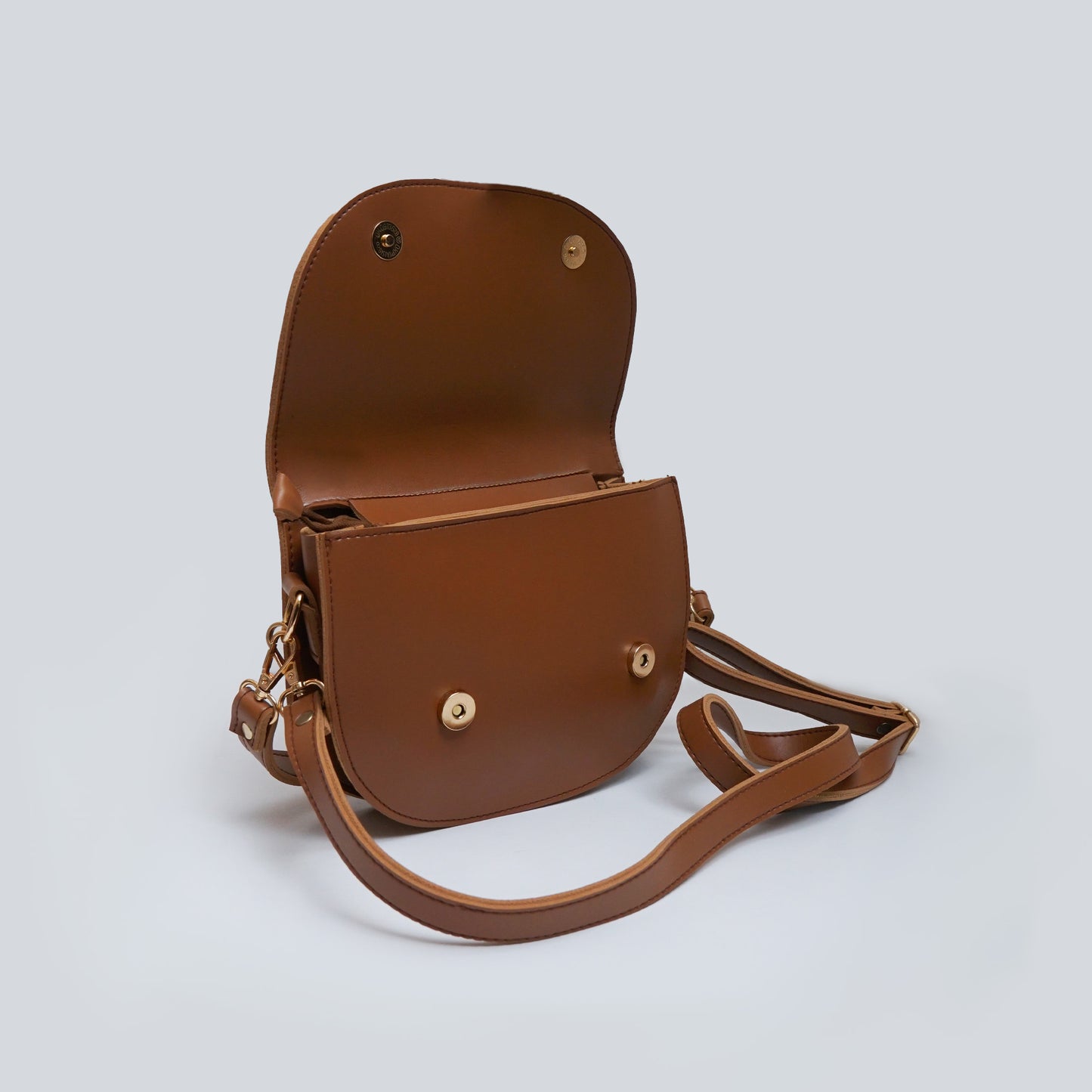 Brown sugar saddle bag