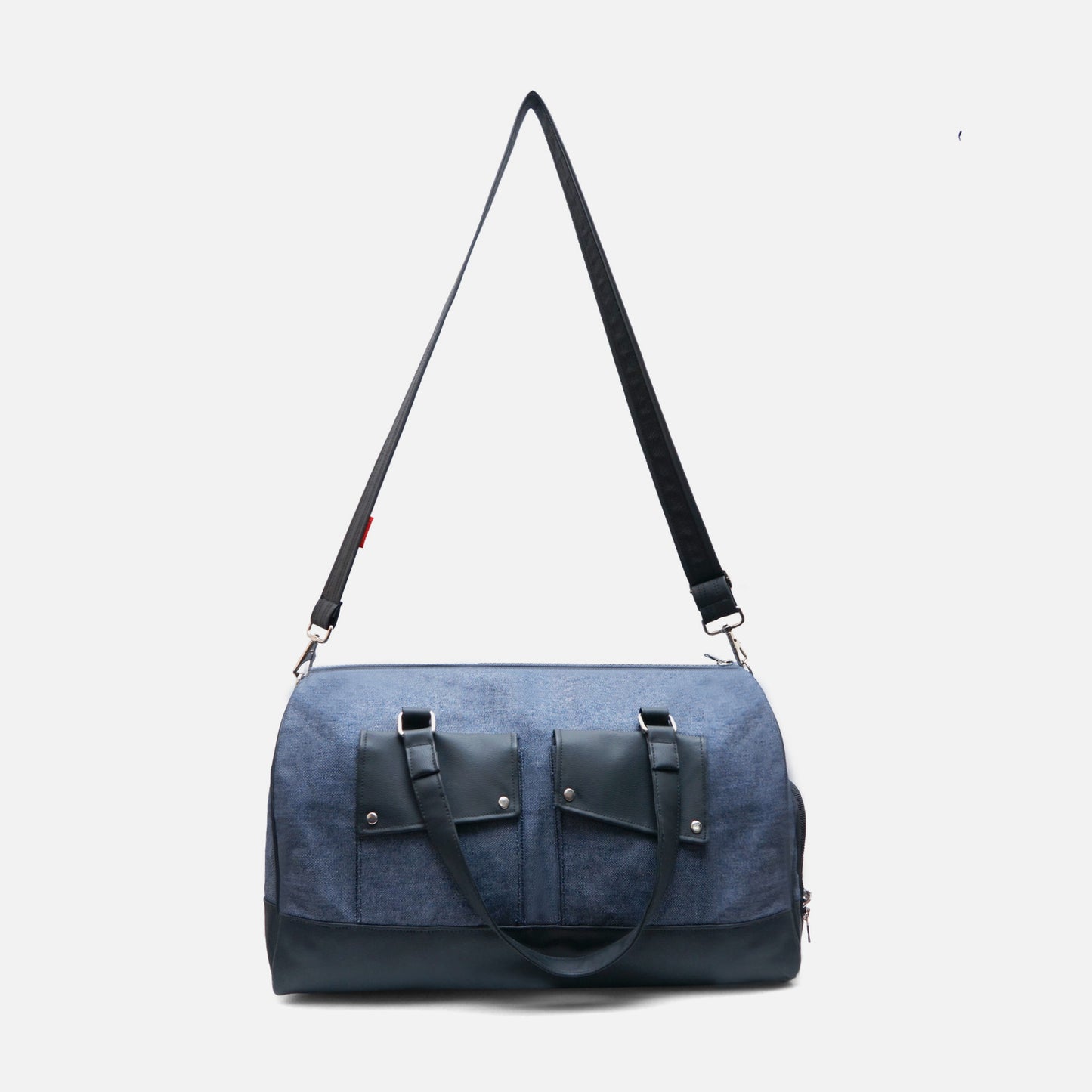 Denim Duffle Bag