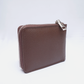 Brown Metro Snap Zip Wallet