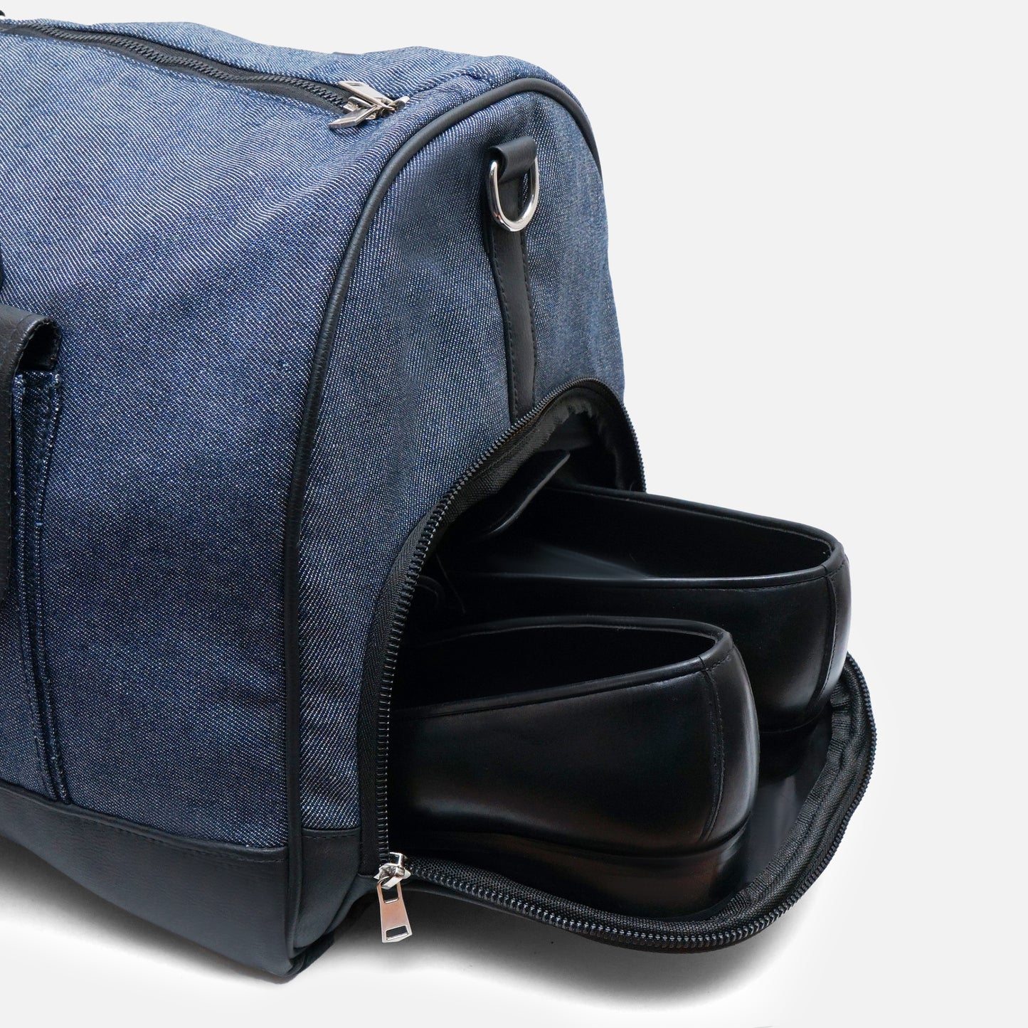 Denim Duffle Bag