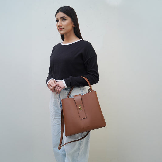 Brown Hobo Handbag