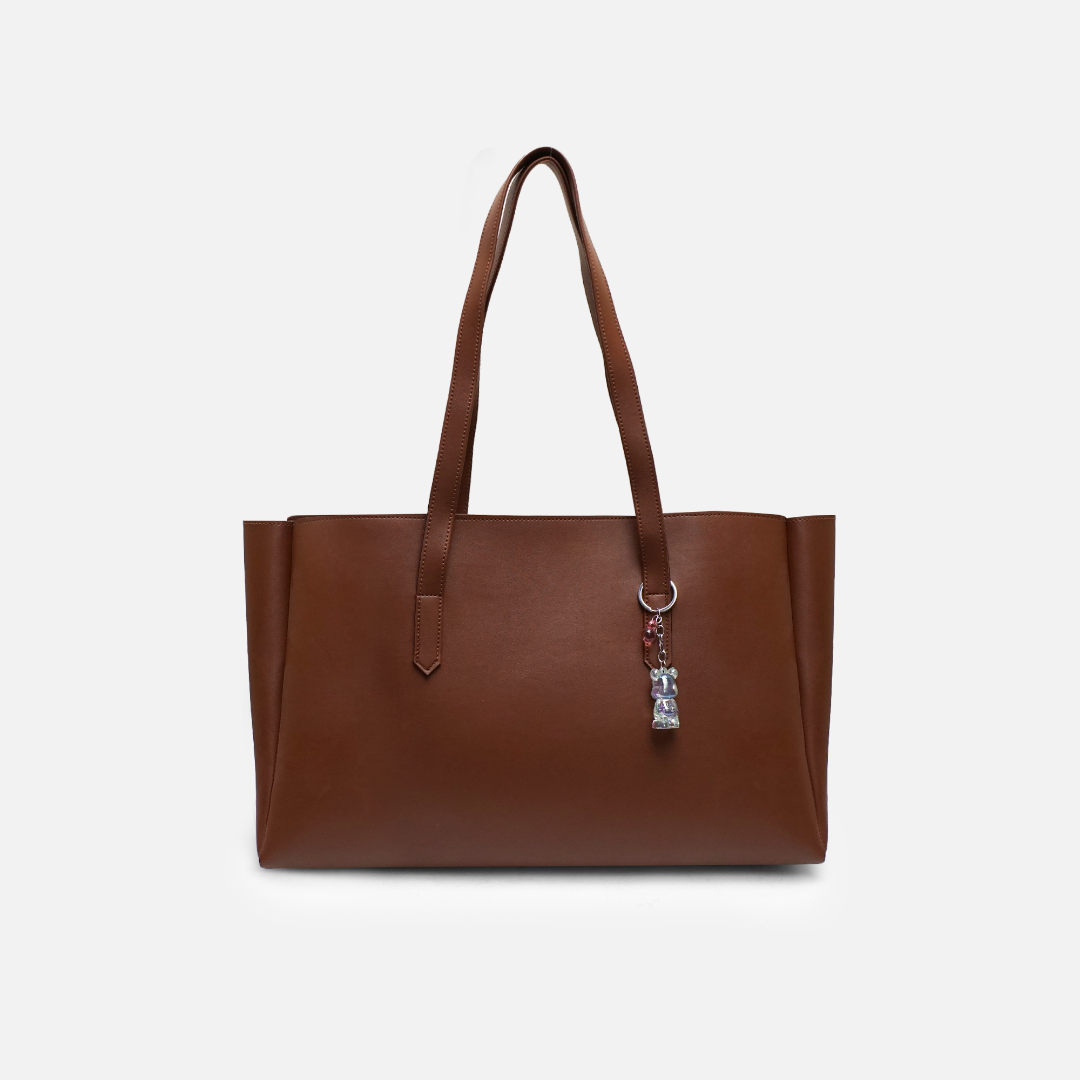 Basic Handbag Basic Brown tote bag – A tailor's son