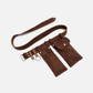 Brown Multi Pocket Waist Belt Bag – Hands-Free Utility Belt Pakistan
