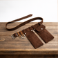Brown Utility Waist Belt Bag – Multi Pocket Hands-Free Pouch