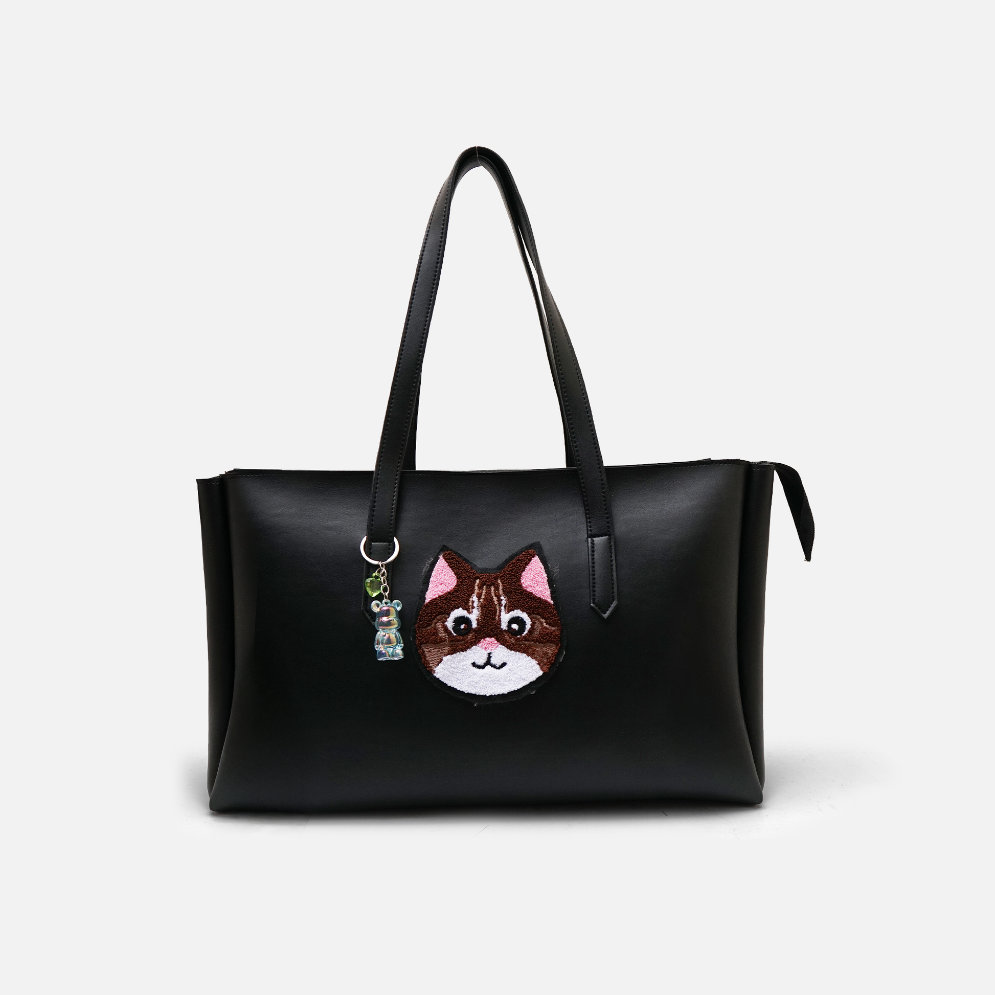 Choco Meow Black Tote