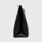 Luxury matte black rexine clutch for women with elegant finishing