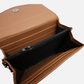 Premium rexine wallet clutch with magnetic button closure