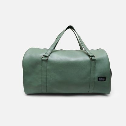 Teal duffle bag