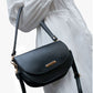 Black saddle bag