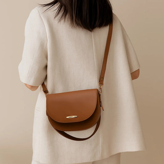 Brown sugar saddle bag