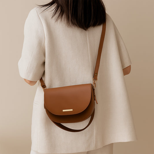 Brown sugar saddle bag