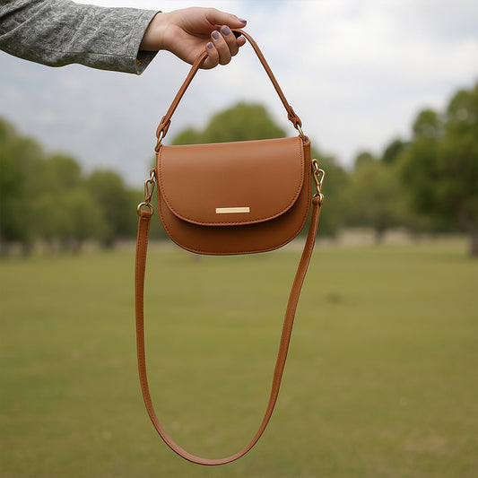 Brown sugar saddle bag
