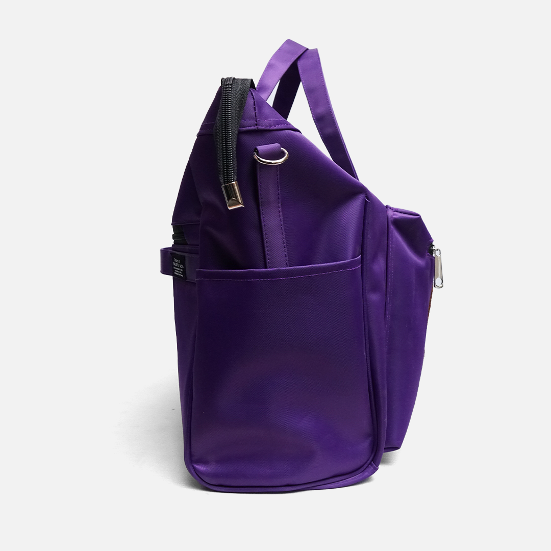 baby hospital bag organizer with teddy design