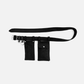 black waist belt bag for men hands free utility belt pouch street style fashion