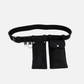 black waist belt bag for women multi pocket utility belt stylish hands free bag