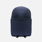 blue textured laptop backpack