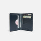 Bi Fold Card Holder Blue