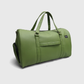 elite green duffle bag side shoe compartment travel bag