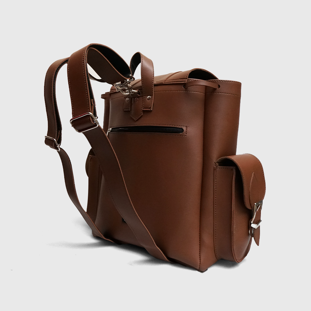Brown Mark backpack