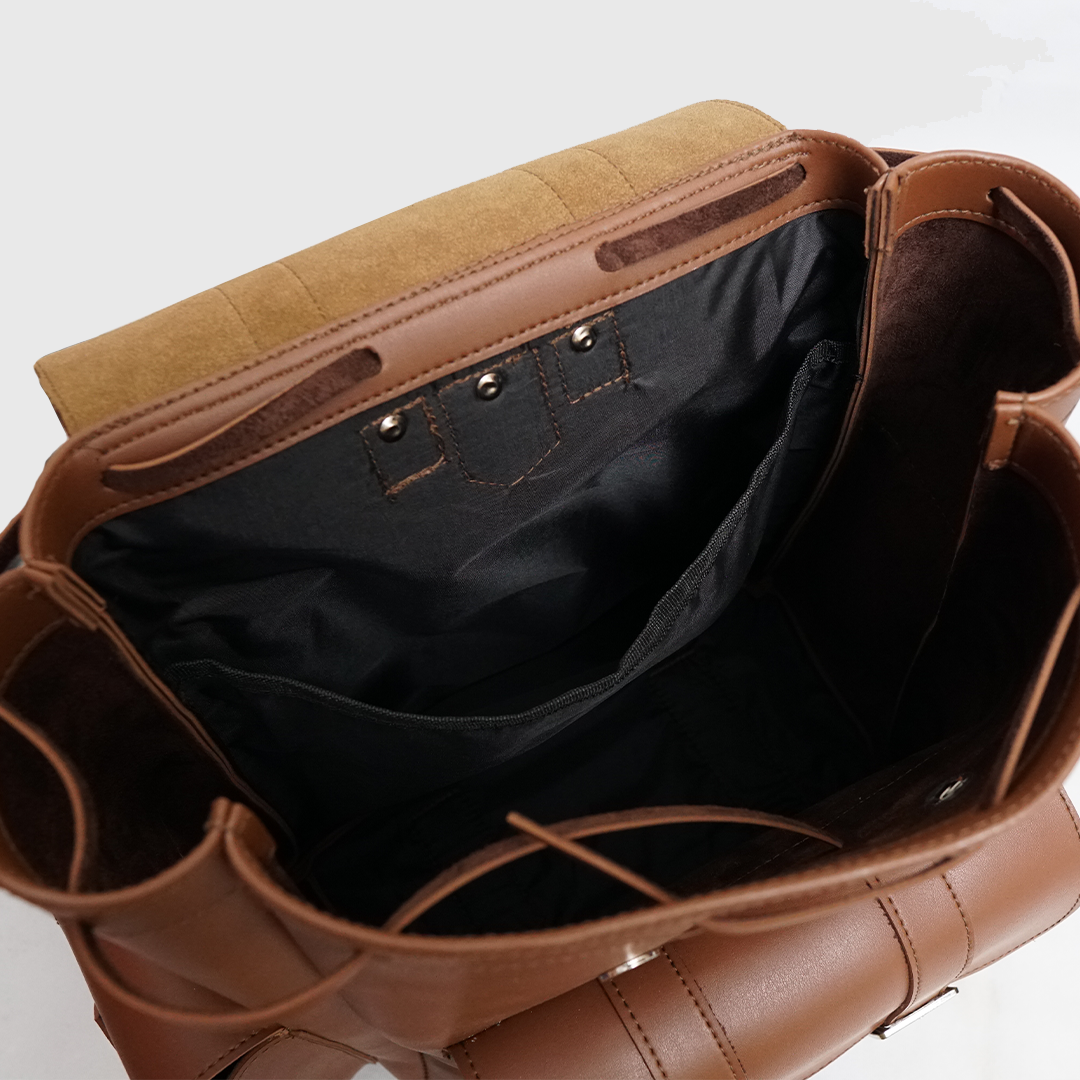 Brown Mark backpack