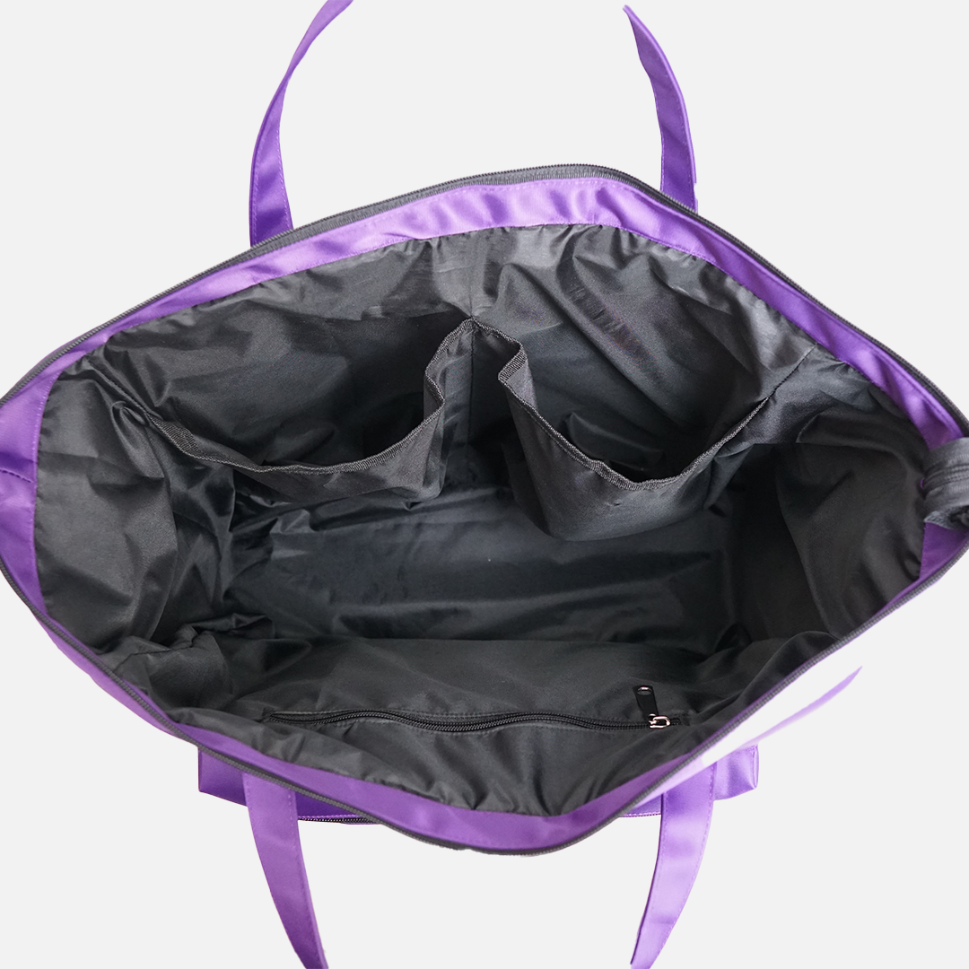 large baby diaper bag with bottle compartments