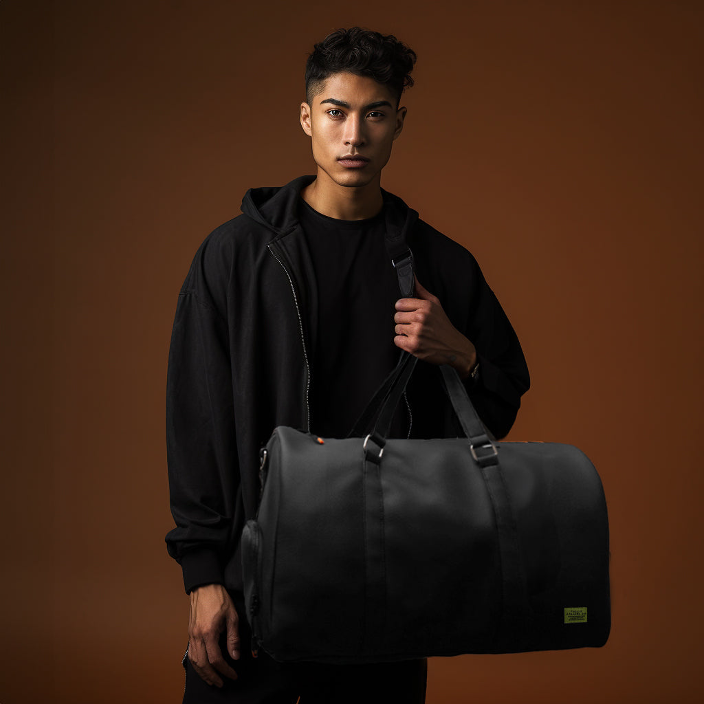 Basic Black Duffle Bag