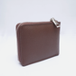 mens wallet with cash and card storage zip closure