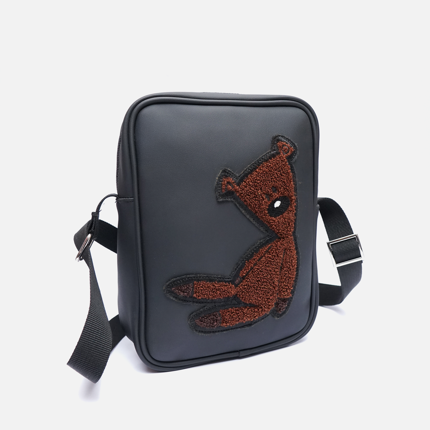 minimal black crossbody bag compact small size for essentials