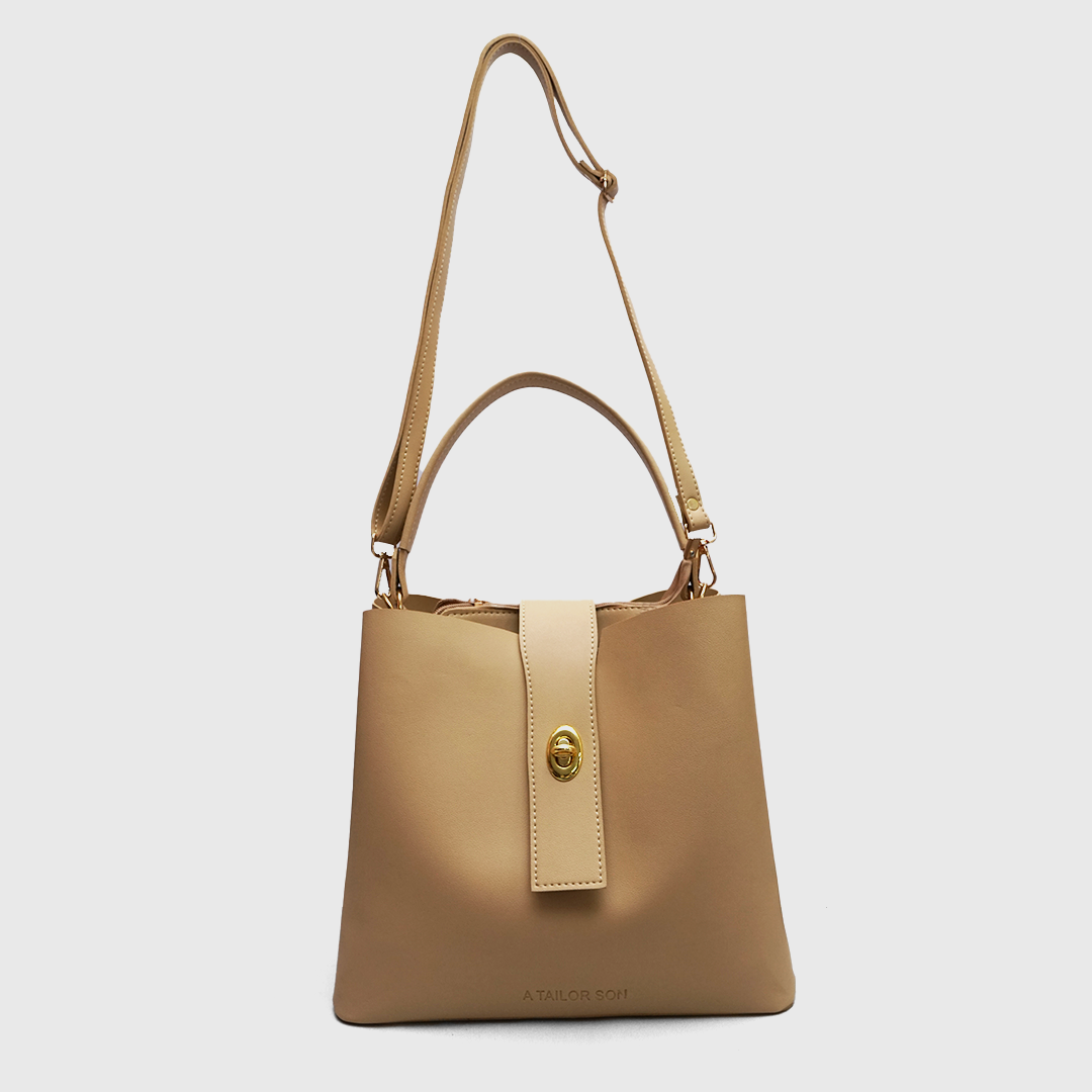 Trendy nude beige color (high demand neutral tone)