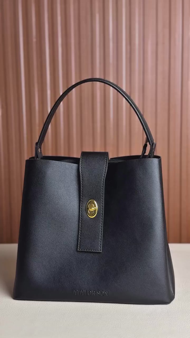 A bag that understands her—style, space, and everything in between..Bag name= Hobo handbag.#atai

