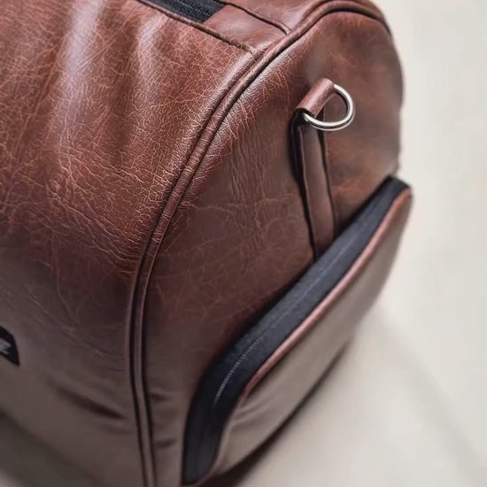 Simple. Classy. Spacious. ☕Coffee Duffle Bag.#atailorson

