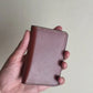 Bi Fold Card Holder clay