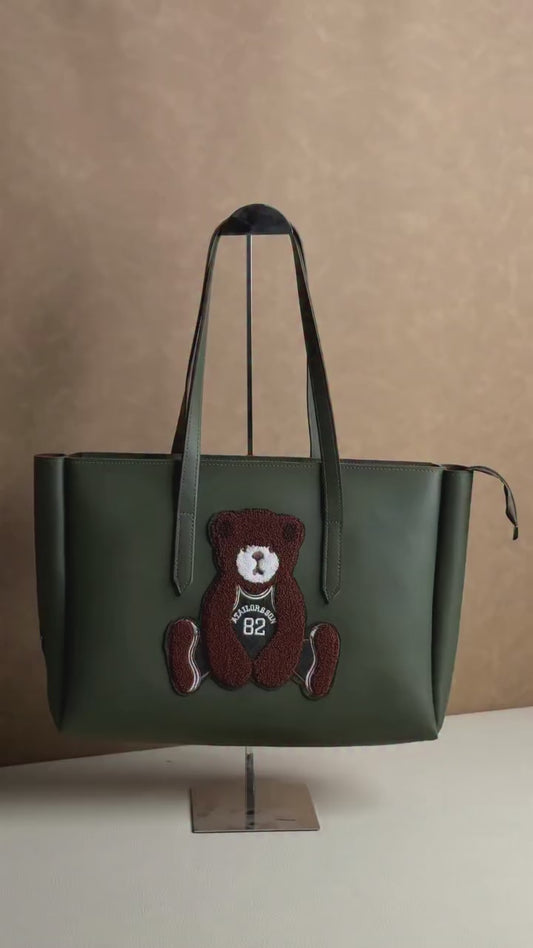 Olive handbag