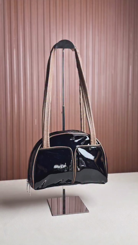 Luxe Patent hand Bag