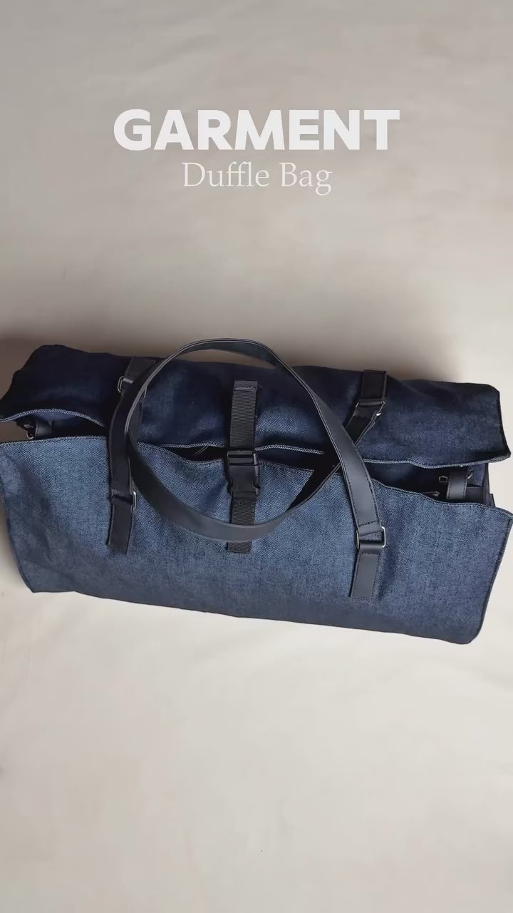 Stop carrying 2 bags for travel.This 2-in-1 Garment Duffle Bag does it smarter..Bag name=Hybrid Garment Duffle bag
