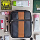 The perfect cross body for daily hustle..Bag name= suede stripe cross bag#atailorson

