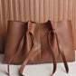 Brown Minimalist Tote