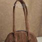 SIENNA Knot Suede Bag