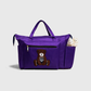 purple teddy diaper bag for baby travel and daily use
